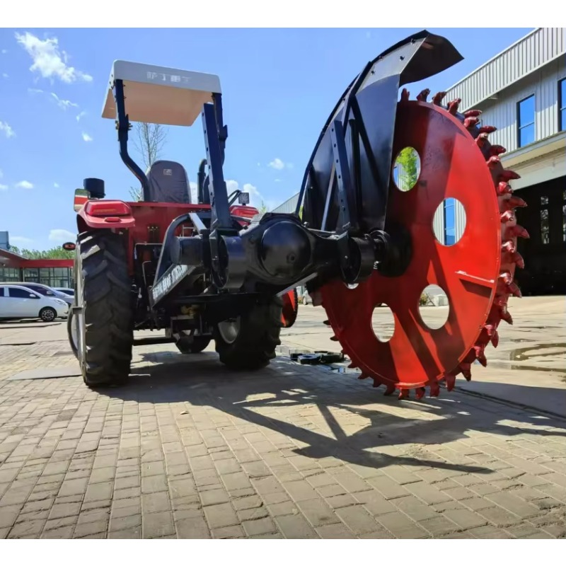 Heavy Equipment Trencher - حفار خنادق قرصي يعمل بعمود إدارة