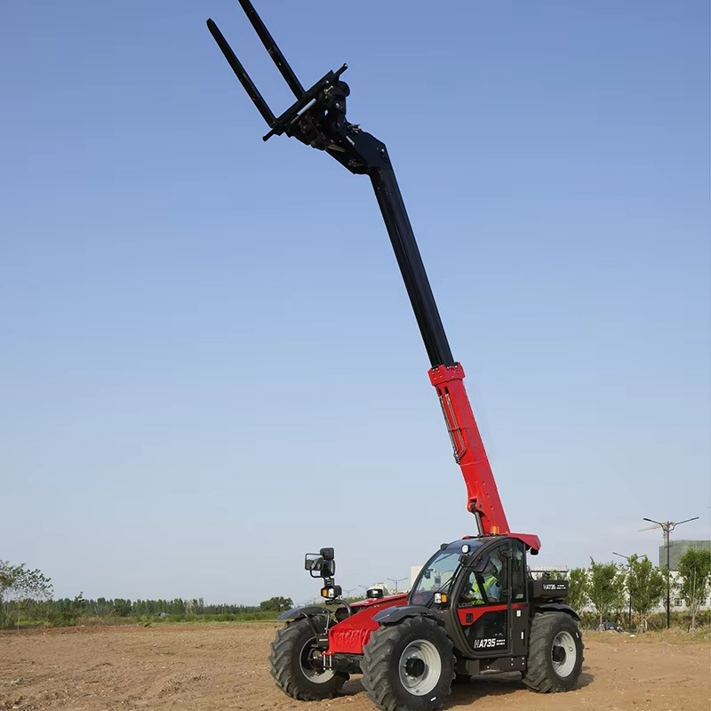 رافعة تلسكوبية ثقيلة الحمولة 3 - مراجعة Telescopic Handler Boom وسعره