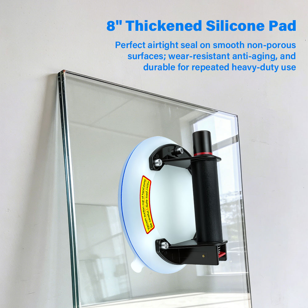 أداة رفع زجاجية يدوية بشفط قوي - مراجعة Vacuum Suction Cup Lifter وسعره