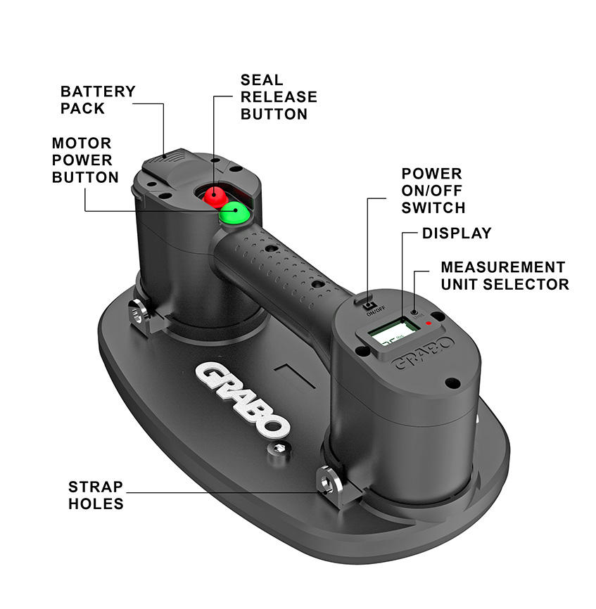 رافعة كهربائية بالشفط الفراغي  - مراجعة Vacuum Suction Cup Lifter وسعره