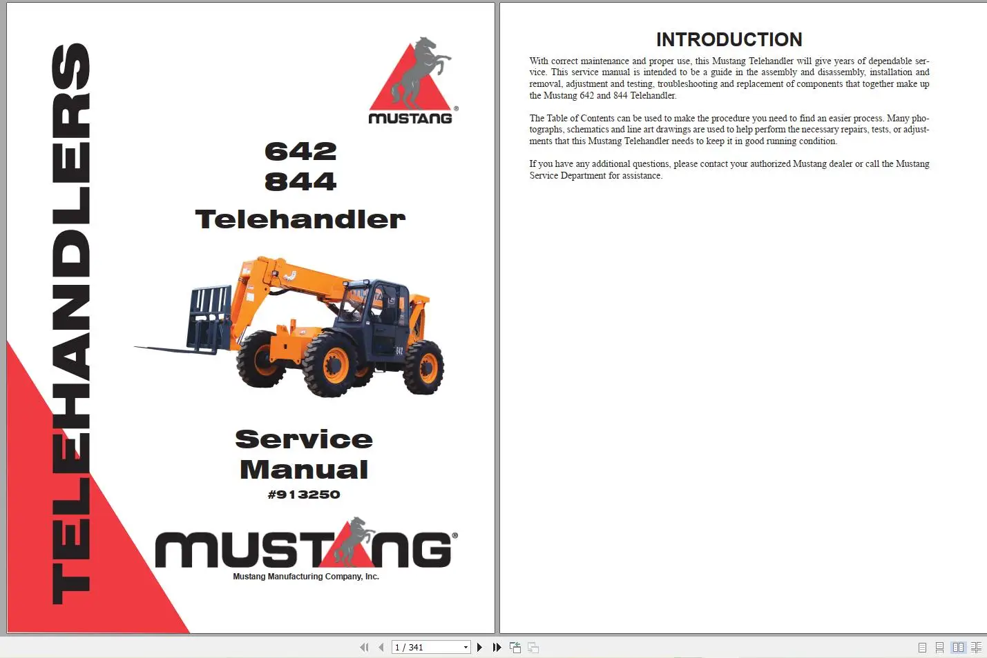 AutoDVD Mustang Machinery المع - مراجعة Heavy Equipment In وسعره