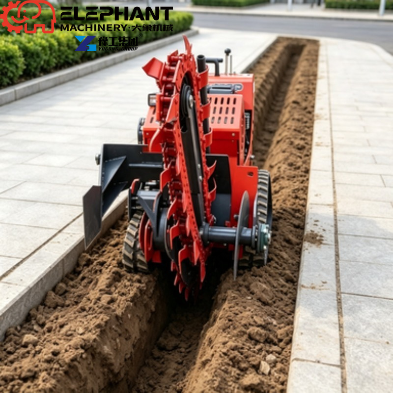 حفارة خنادق مجنزرة، حفارة خناد - مراجعة Heavy Equipment Trencher وسعره
