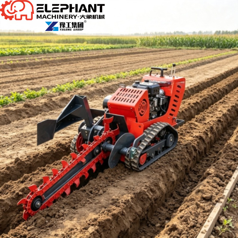 حفارة خنادق مجنزرة، حفارة خناد - مراجعة Heavy Equipment Trencher وسعره