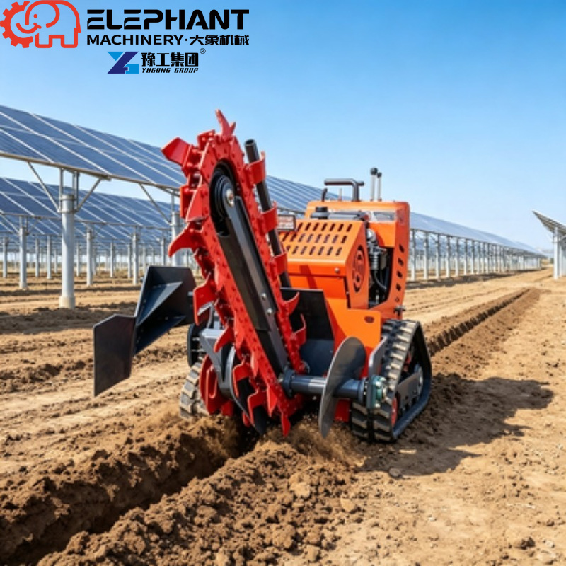 حفارة خنادق مجنزرة، حفارة خناد - مراجعة Heavy Equipment Trencher وسعره