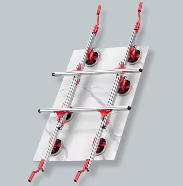 P708 Shijing 6109 شفط كأس الرف - مراجعة Vacuum Suction Cup Lifter وسعره