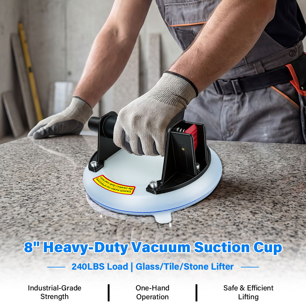 أداة رفع يدوية بشفط فراغي شديد - مراجعة Vacuum Suction Cup Lifter وسعره