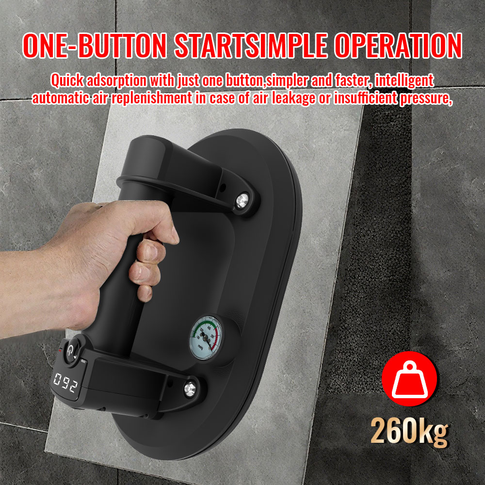 رافعة كهربائية محمولة ذكية للا - مراجعة Vacuum Suction Cup Lifter وسعره