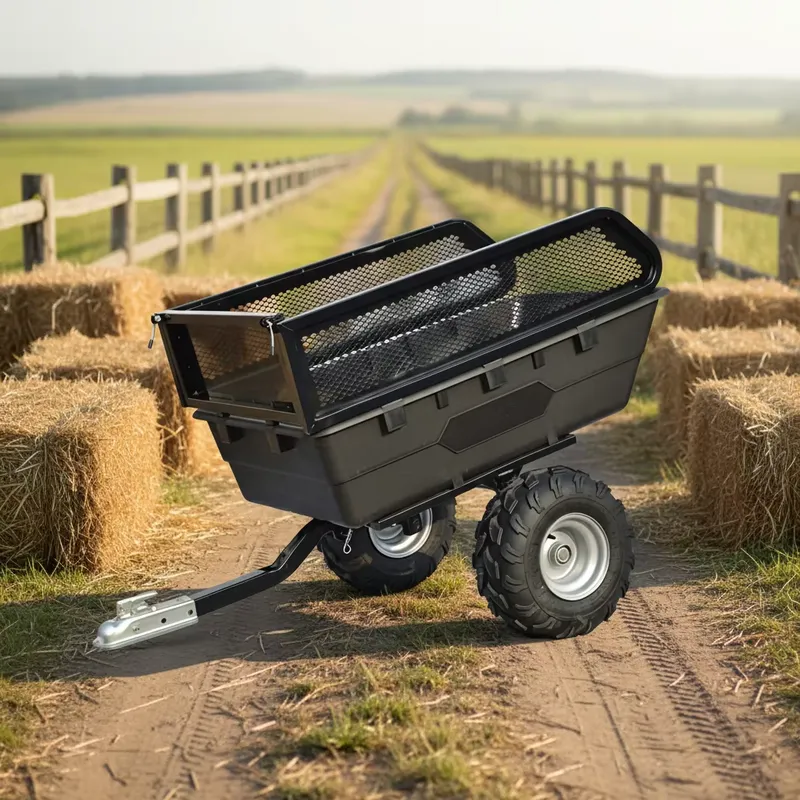 عربة تفريغ للدراجات الرباعية ( - مراجعة Heavy Equipment Haulers وسعره