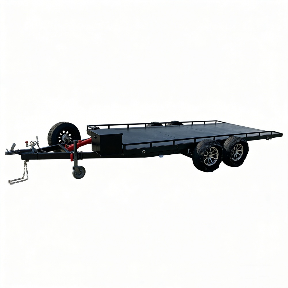 مقطورة نقل سيارات فولاذية شديد - مراجعة Heavy Equipment Haulers وسعره