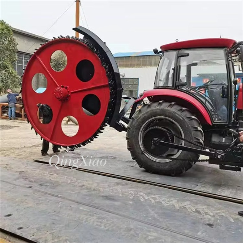 حفار خنادق قرصي يعمل بعمود إدا - مراجعة Heavy Equipment Trencher وسعره