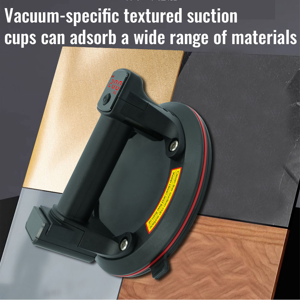 رافعة كهربائية محمولة بقوة 200 - مراجعة Vacuum Suction Cup Lifter وسعره